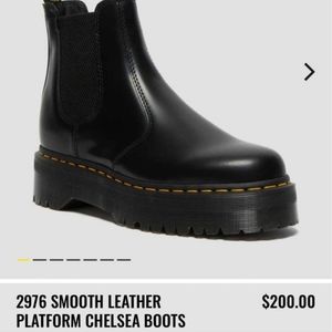 Dr. Marten Chelsea Platform Boots